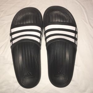 Adidas slides!